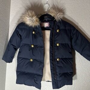 Crewcuts Girls navy blue jacket size 4/5